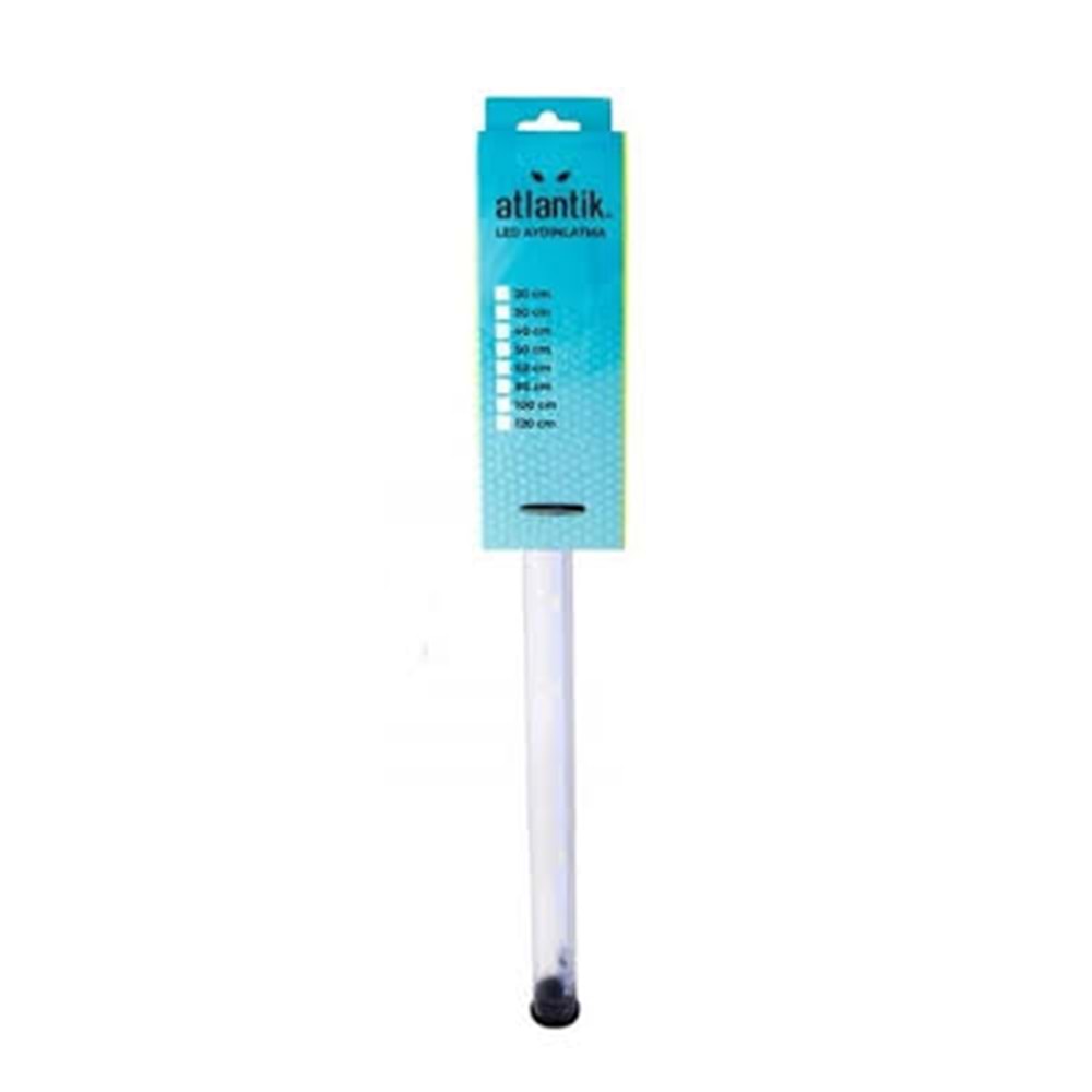 ATLANTİK LED LAMBA 60CM BEYAZ+PEMBE