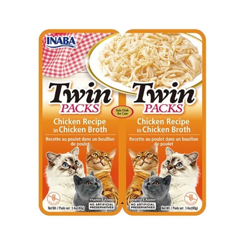 CIAO TWİN PACKS Tavuklu Kedi Çorbası