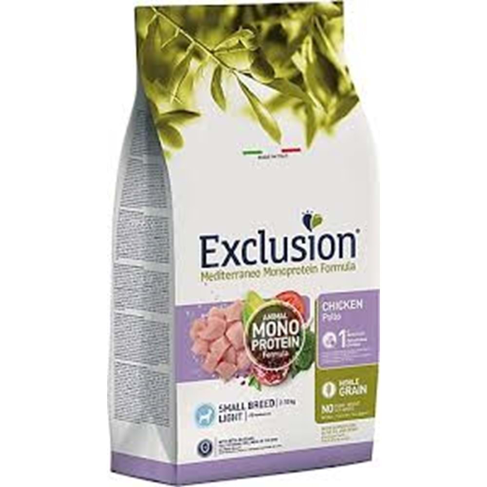 EXCLUSION LIGHT CHICKEN SMALL 2KG