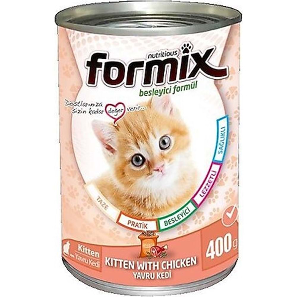 Formix Tavuklu Yavru Kedi Konserve