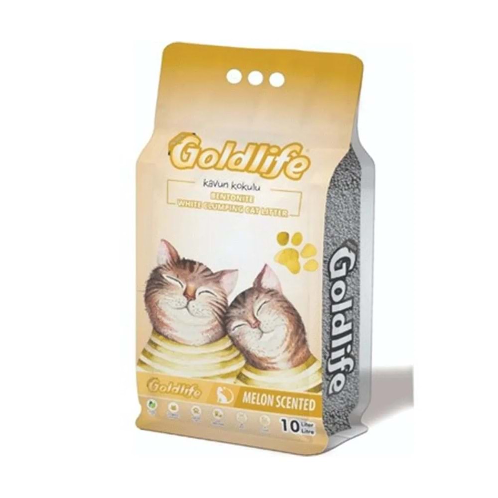 Goldlife Kavunlu Kedi Kumu 10lt