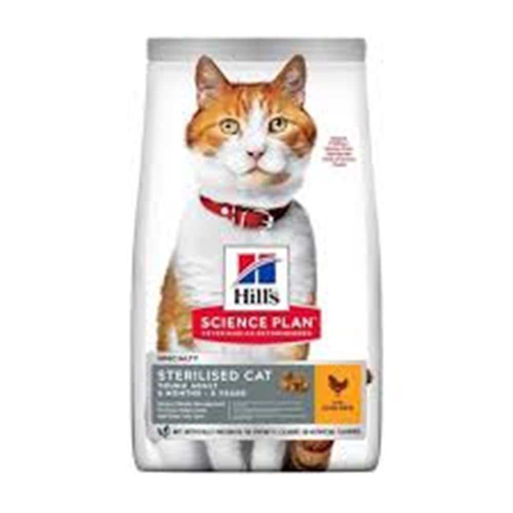 HİLL'S SP Tavuklu Kısır Yetişkin Kedi Maması 3kg