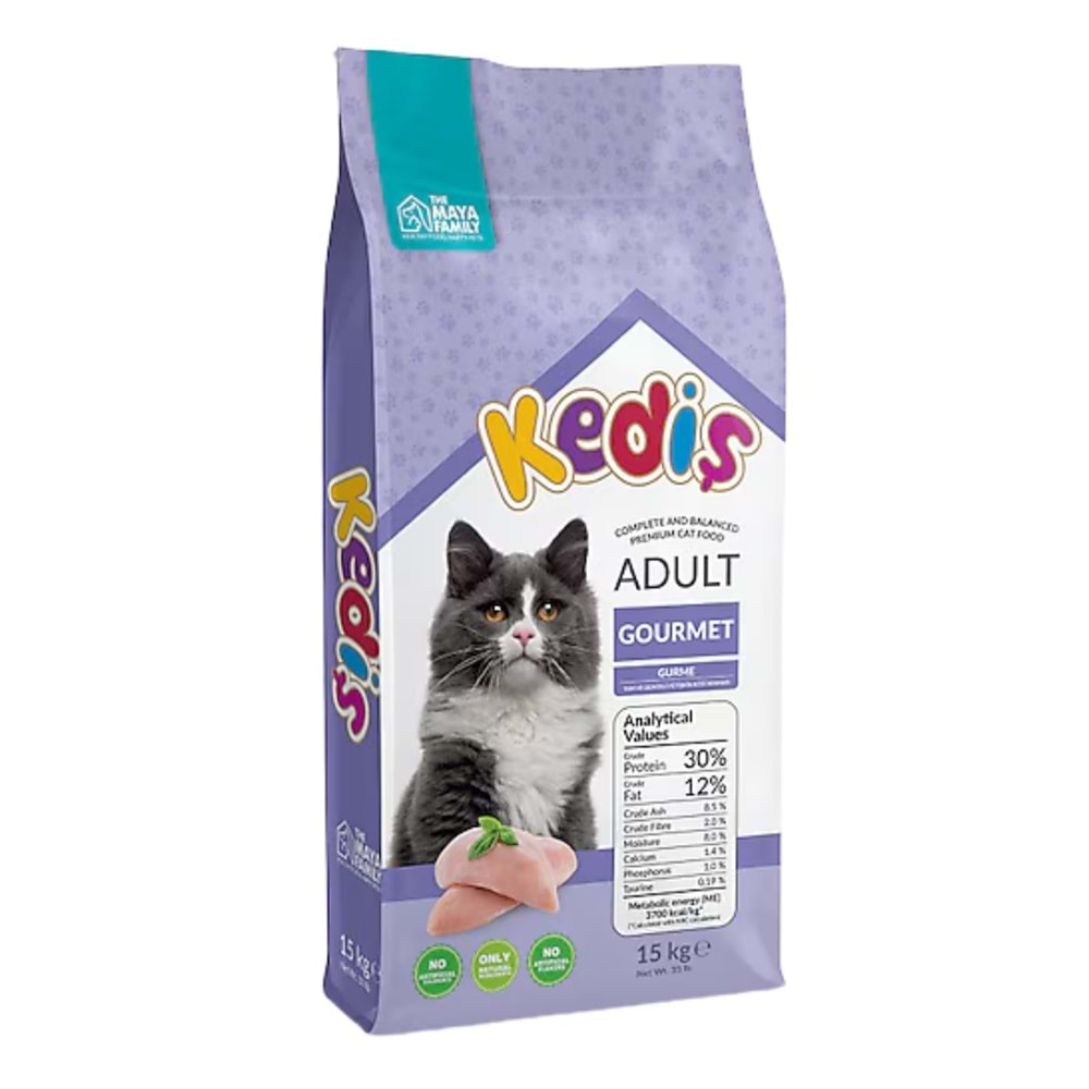 KEDİŞ Gurme15kg Kedi Maması