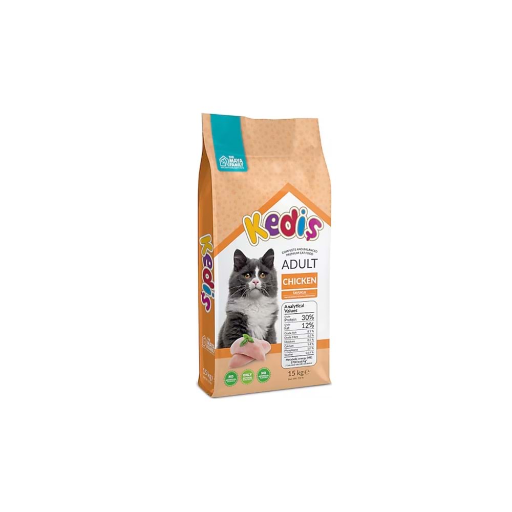 KEDİŞ Kısır Tavuklu 15kg Kedi Maması