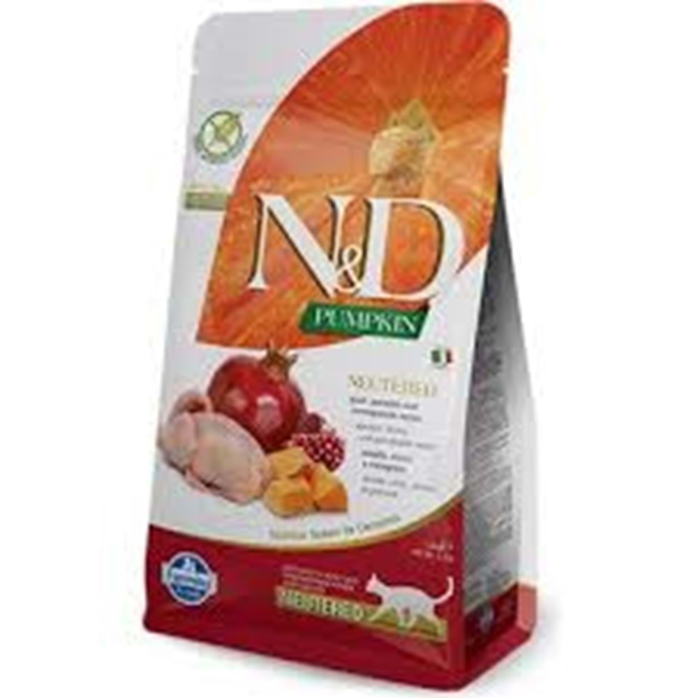 N&D Pumpkın Bıldırcın Nar Kısır 1.5kg