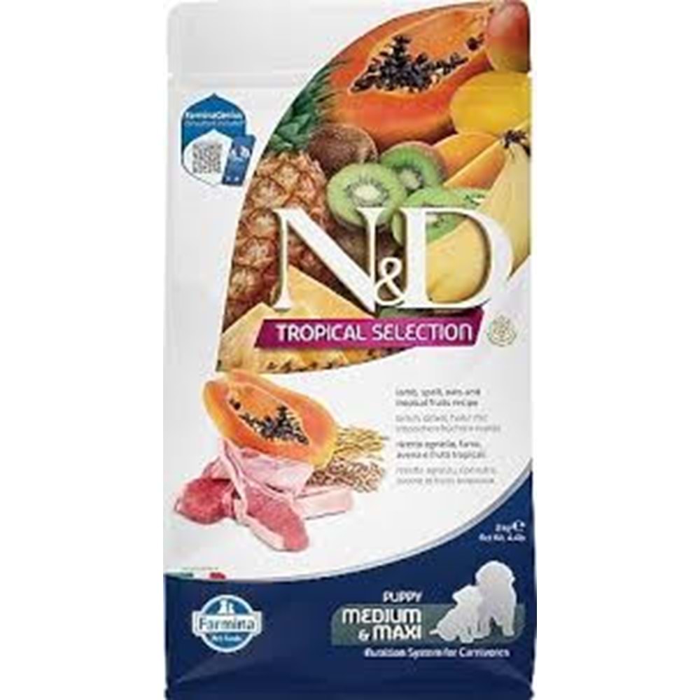 N&D DOG TROPICAL SELECTION Lamb Adult Med/Max 2kg