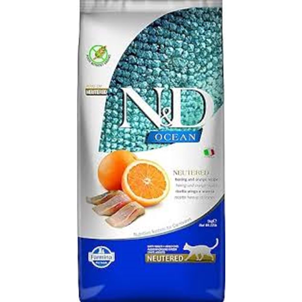 N&D OCEAN PR RİNGA PORTAKAL Adult Mını 2.5kg