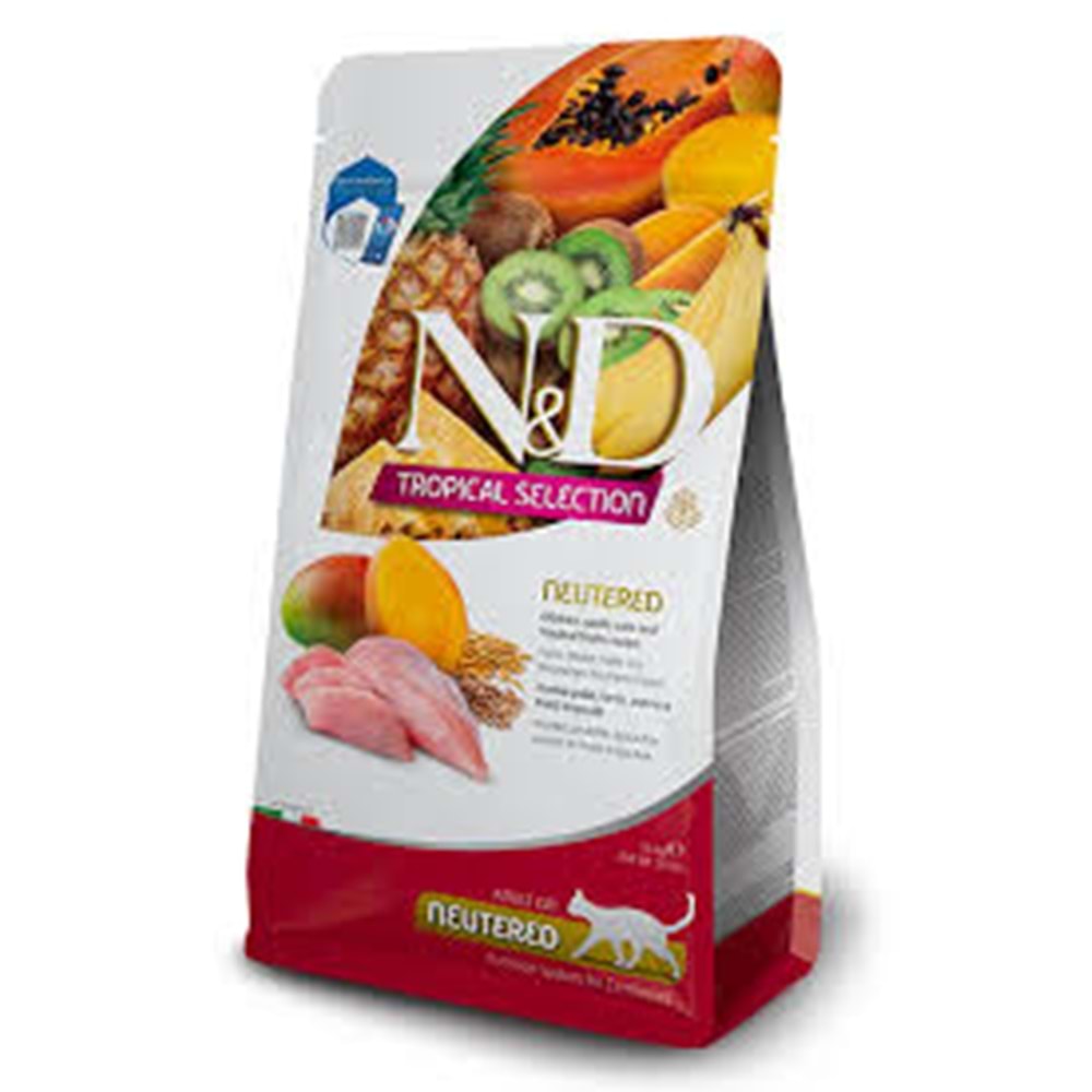 ND CAT TROPICAL SELECTION Chıcken Neutered 10kg