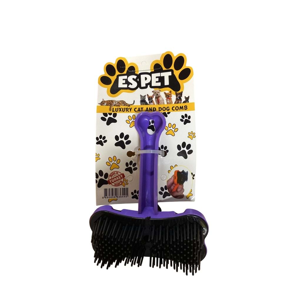 Espet Plastik Basmalı Tarak