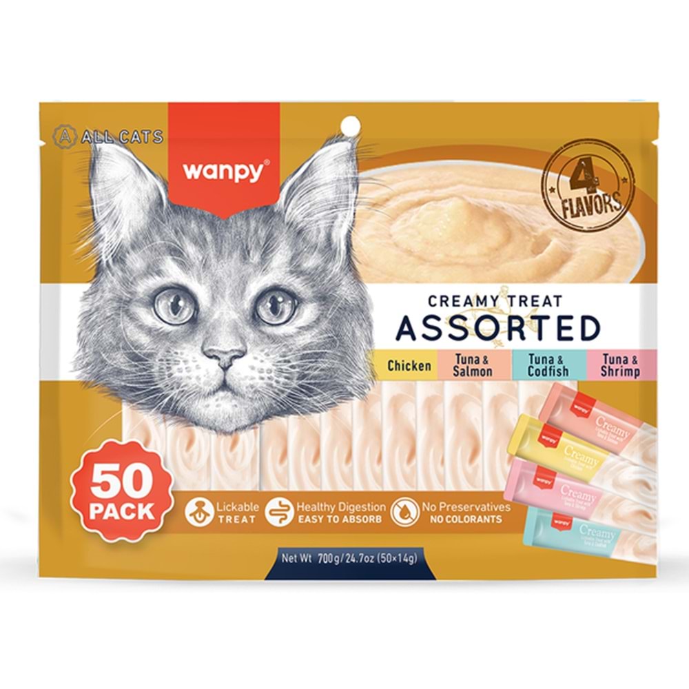 WANPY KARIŞIK KREMA ÖDÜL 50X14GR