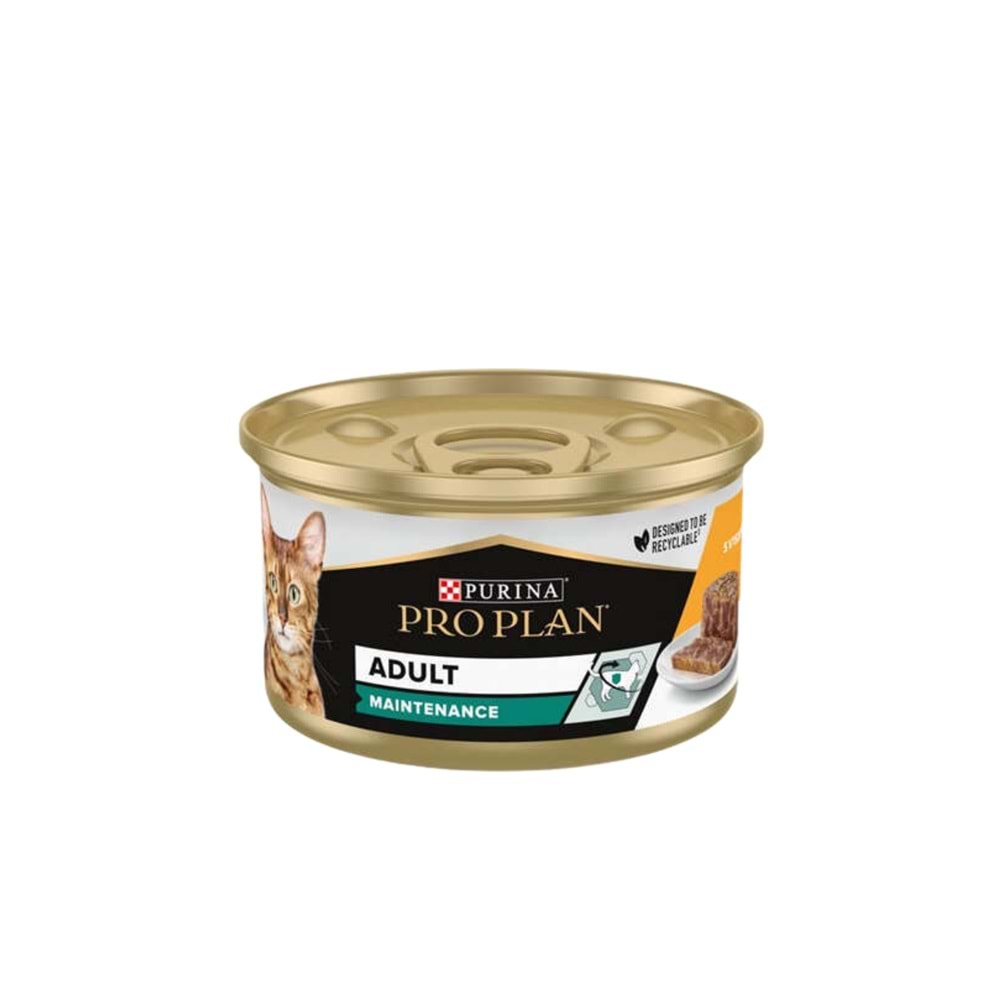 Proplan Adult Tavuklu Kedi 85GR Konserve