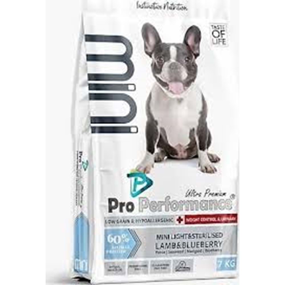 PRO PERFORMANCE MİNİ LİGHT STERILISED 7KG