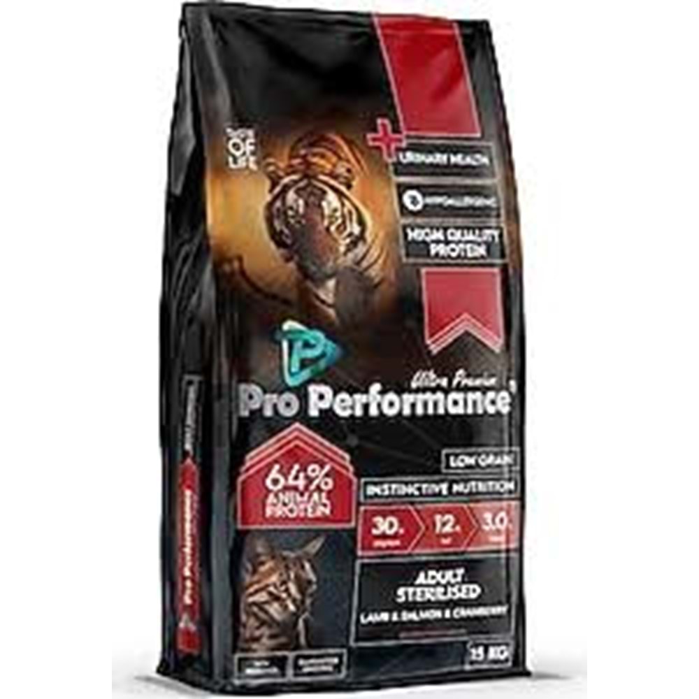 PRO PERFORMANCE ADULT STERILISED KUZU KARİDES SOMON 15KG