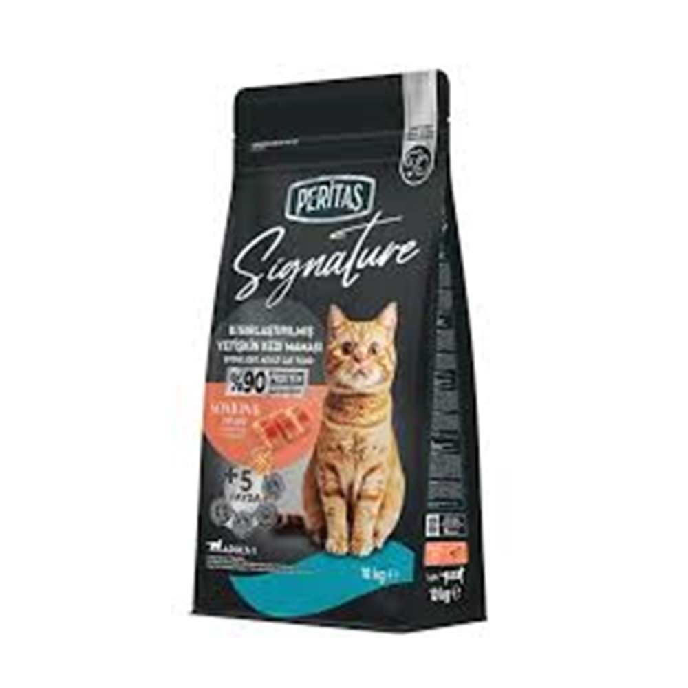 SİGNATURE SOMONLU KISIR KEDİ 10KG