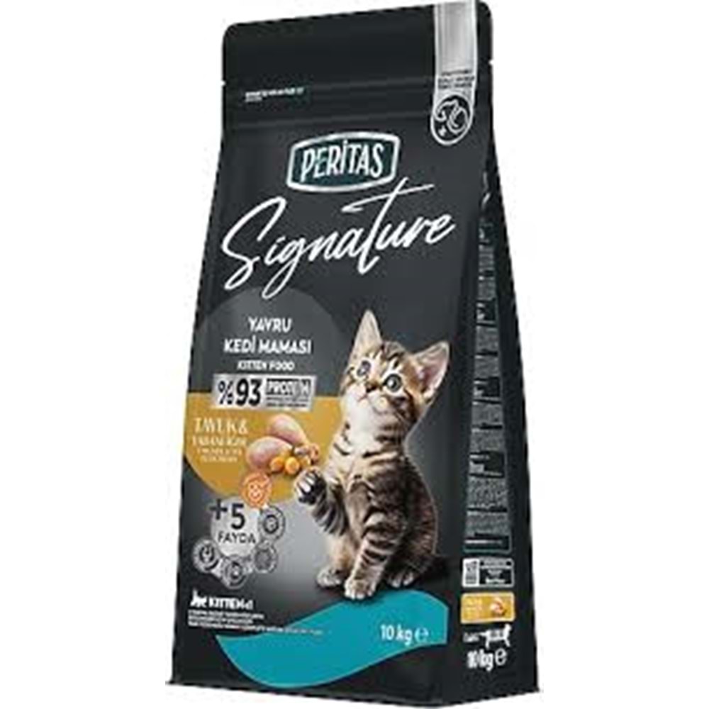SİGNATURE TAVUKLU YAVRU KEDİ MAMA 10KG