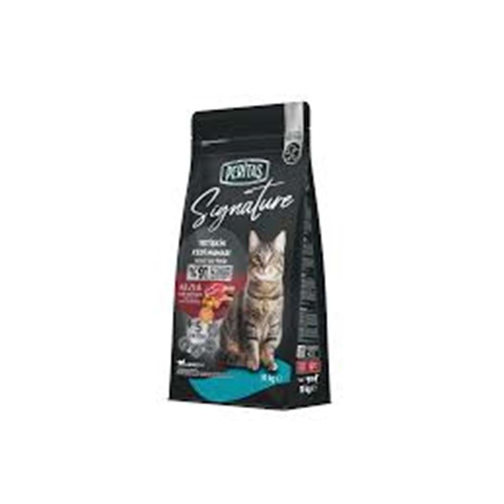 SİGNATURE KUZULU YETİŞKİN KEDİ MAMA 10KG
