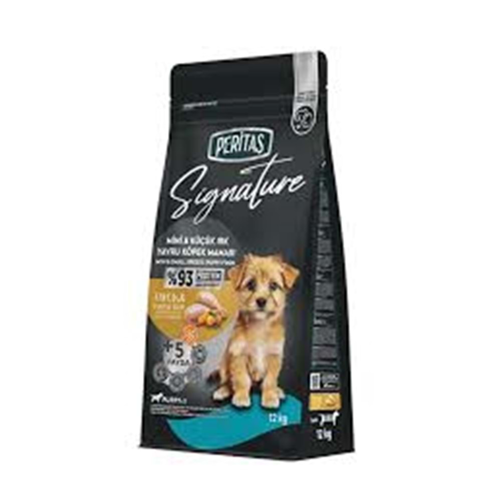 SİGNATURE TAVUKLU YAVRU KÖPEK KÜÇÜK IRK 12KG