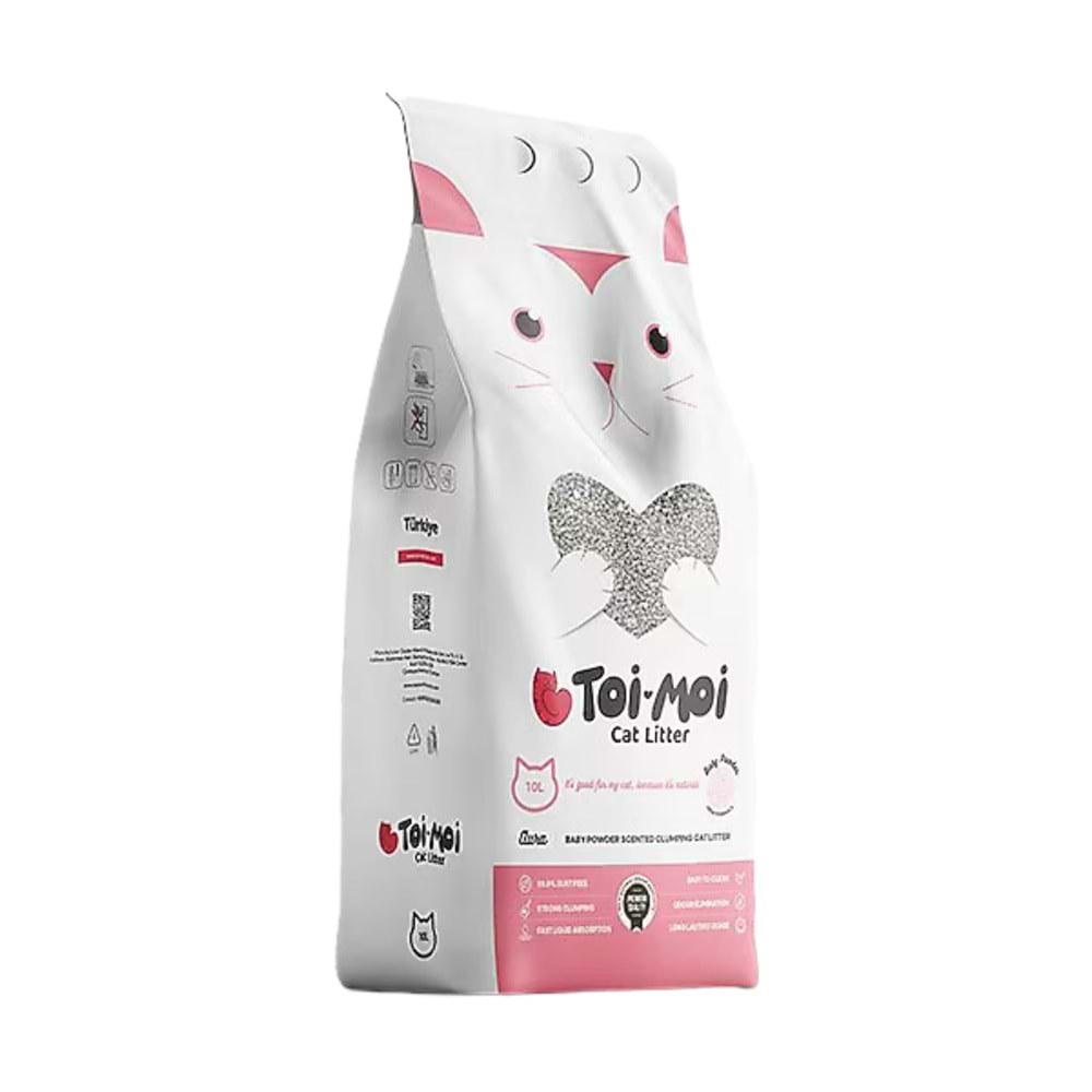 Toi Moi Bebek Pudra Kedi Kumu 10KG