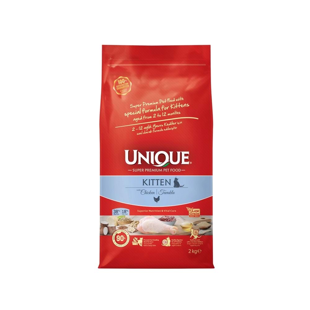 Unıque Kitten Tavuklu 2KG