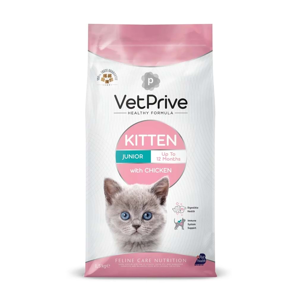 Vet Prıve Kıtten Wıth Chıcken 1,5kg