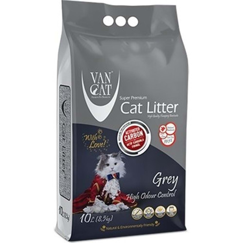 Vancat Aktif Karbon Kedi Kumu 10lt