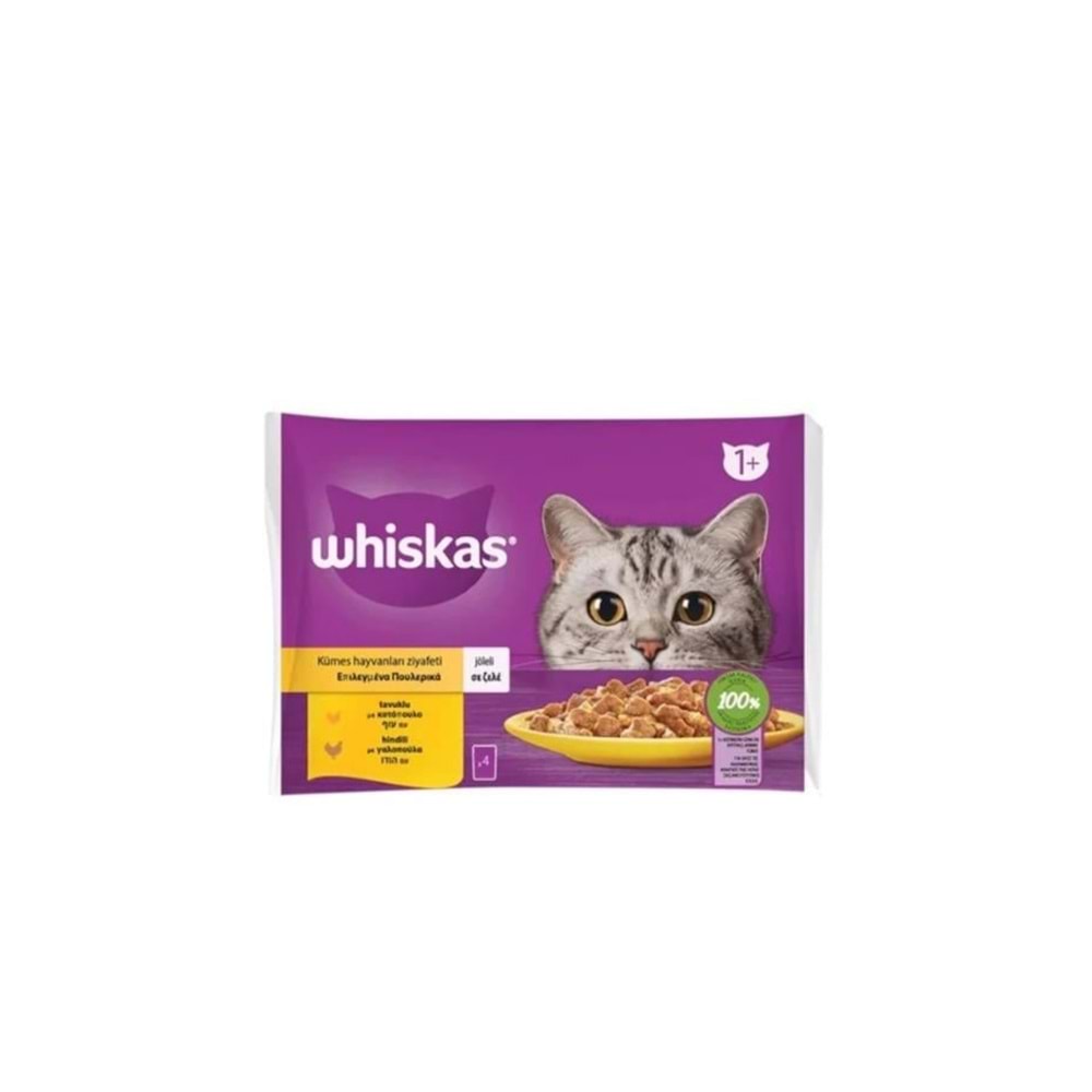 Whiskas Kümes Hayvanları 4'lü Punch