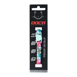 Doca Premıum Kedi Boyun Tasma Gökkuşağı