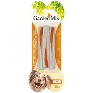 GARDENMİX TAVUKLU ÇUBUK KEMİK 3LÜ 15CM