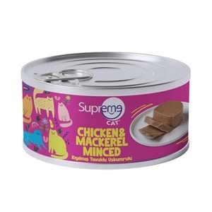 SUPREME KIYILMIŞ TAVUK&USKUMRU 85GR