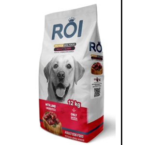 ROİ KÖPEK MAMASI KUZU ETLİ 12 KG