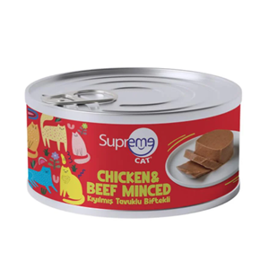 SUPREME KIYILMIŞ TAVUK&BİFTEKLİ 85GR