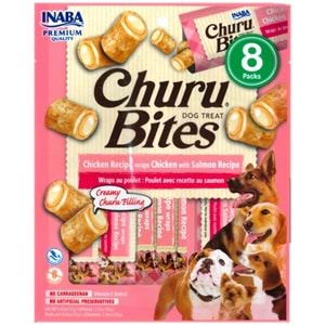 CHURU BİTES Tavuklu ve Somonlu Köpek Ödül