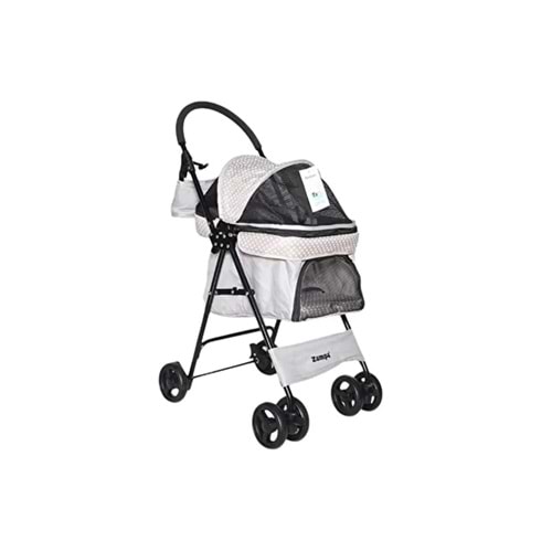 ZAMPA PEREZ KEDİ&KÖPEK ARABASI GRİ 42x63x89CM