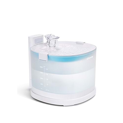 CHEERBLE E1 Plastik Hazneli Şarjlı Otomatik Kedi Su Pınarı