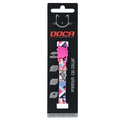 Doca Premıum Kedi Boyun Tasma Geometrik