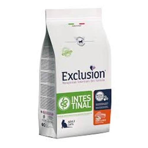 EXCLUSION CAT INTESTINAL PORK&RİCE1.5KG