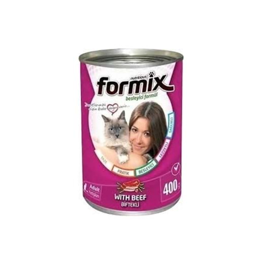 Formix Biftekli Kedi Konserve