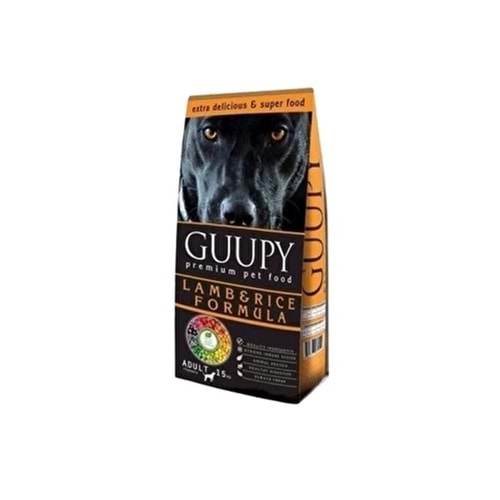 Guupy Kuzulu Köpek Maması 15kg