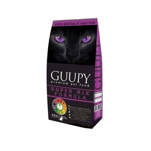 Guupy Colormix Kedi Maması 15kg