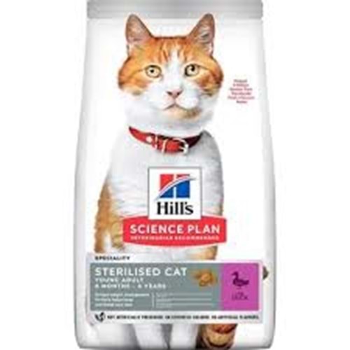 HİLL'S SP Ördekli Kısır Yetişkin Kedi Maması 3kg