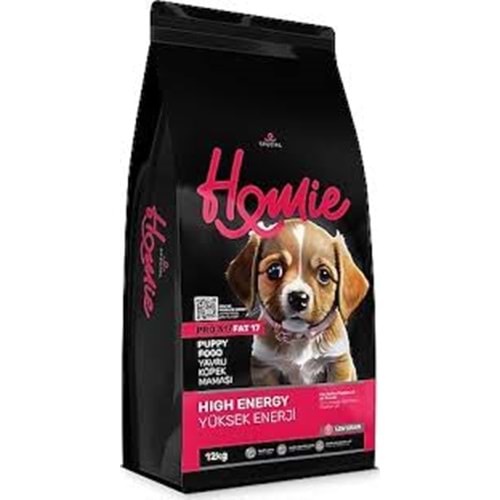 HOMİE Puppy Hıgh Energy Low Graın 12kg