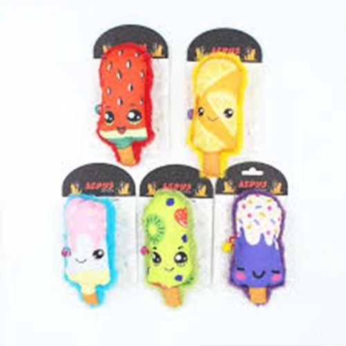 LEPUS Catnıplı Zilli Dondurma Kedi Oyuncak