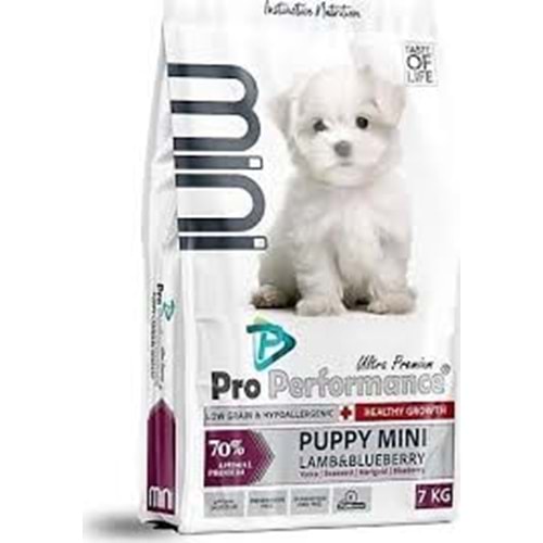 PRO PERFORMANCE MİNİ PUPPY KUZULU 7KG KÖPEK MAMA