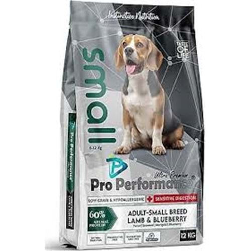 PRO PERFORMANCE ADULT DOG SMALL KUZU YABAN MERSİN 12KG