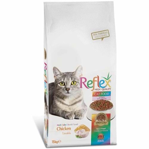 Reflex Multicolor 15kg Kedi Mama