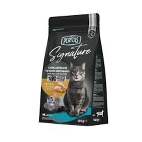 SİGNATURE TAVUKLU KISIR KEDİ MAMASI 10KG