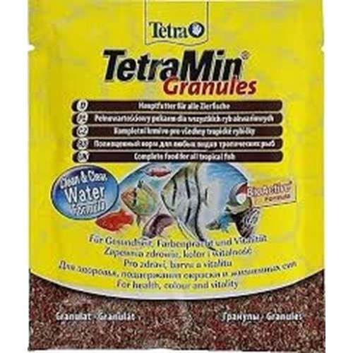 TETRAMİN MİNİ GRANUL YEM 15GR