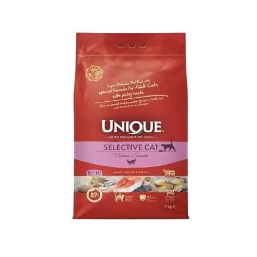 Unıque Selective Kedi Somonlu 7KG
