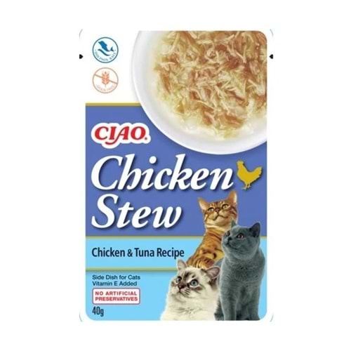 CIAO Tavuk ve Ton Balıklı Pate 40gr