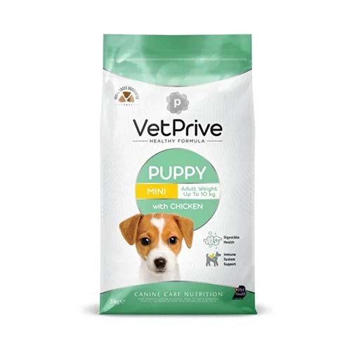 Vet Prıve Dog Puppy Mını Wıth Chıcken 3kg